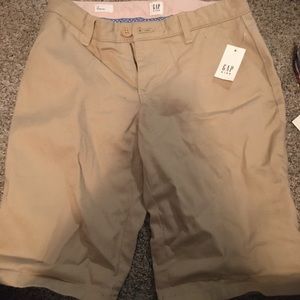 Girls khaki shorts size 14